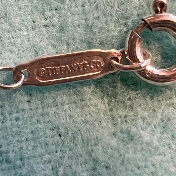 16” Tiffany sterling chain - Picture 5 of 6